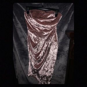 A beautiful pink dress